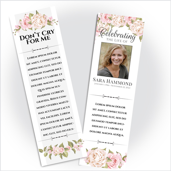 Memorial Bookmarks