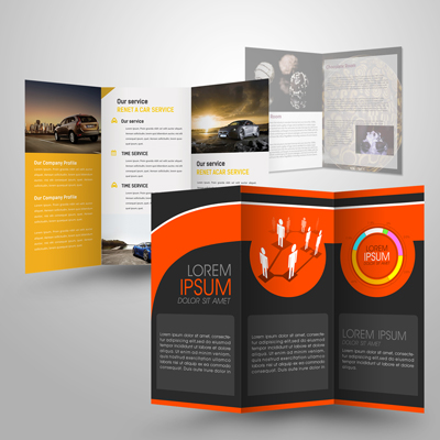 Flyers & Brochures - 11" x 17" - Digital Quick Turn Brochures Printed on 11" x 17" inch