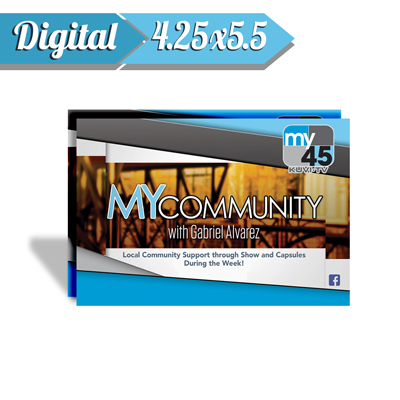 Flyers - 4.25" x 5.5" Digital Quick Turn 5.5" x 4.25 Flyer Printing