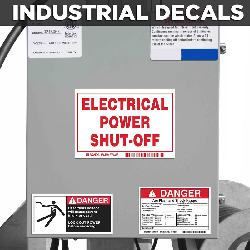 Industrial Labels and Decals