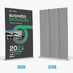 Premium Wide Retractable Banner Stand 5