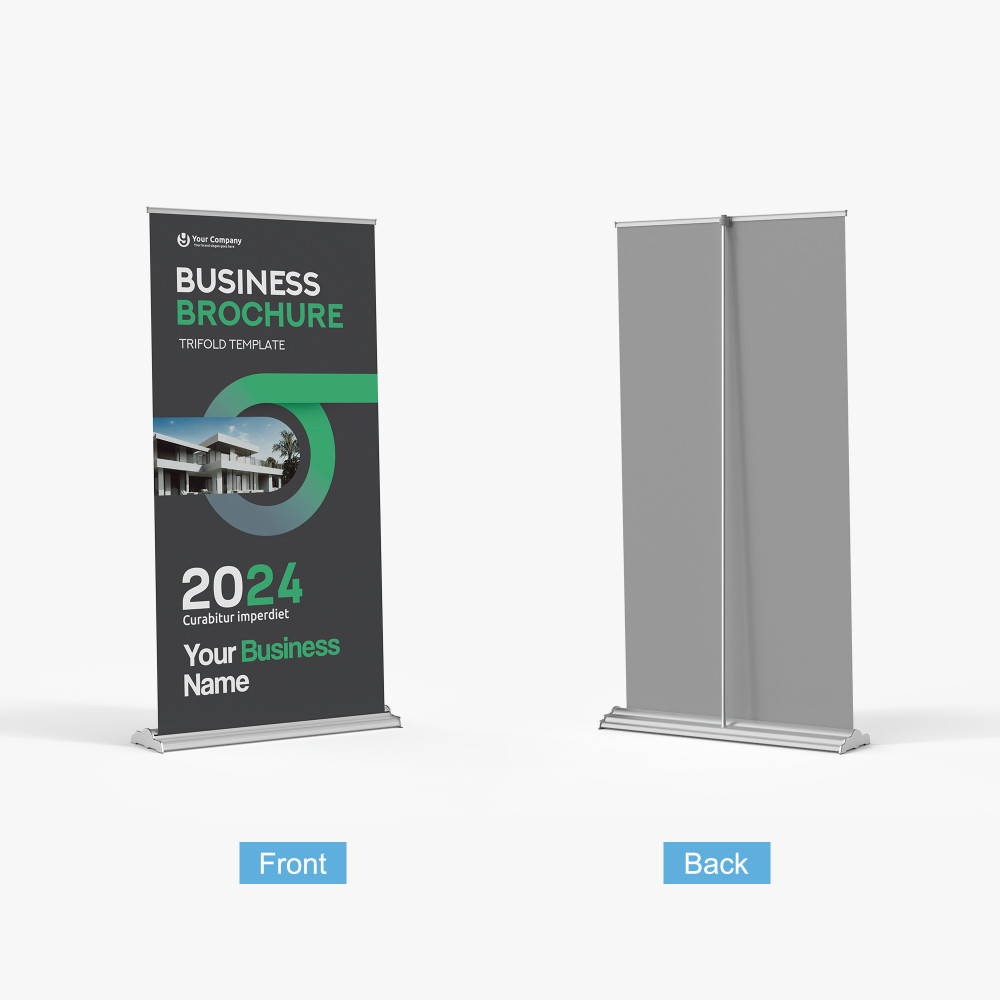 Premium Wide Retractable Banner Stand 4