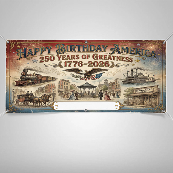 250 Banner 8x4 ft