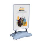 Sign Display with spring water base