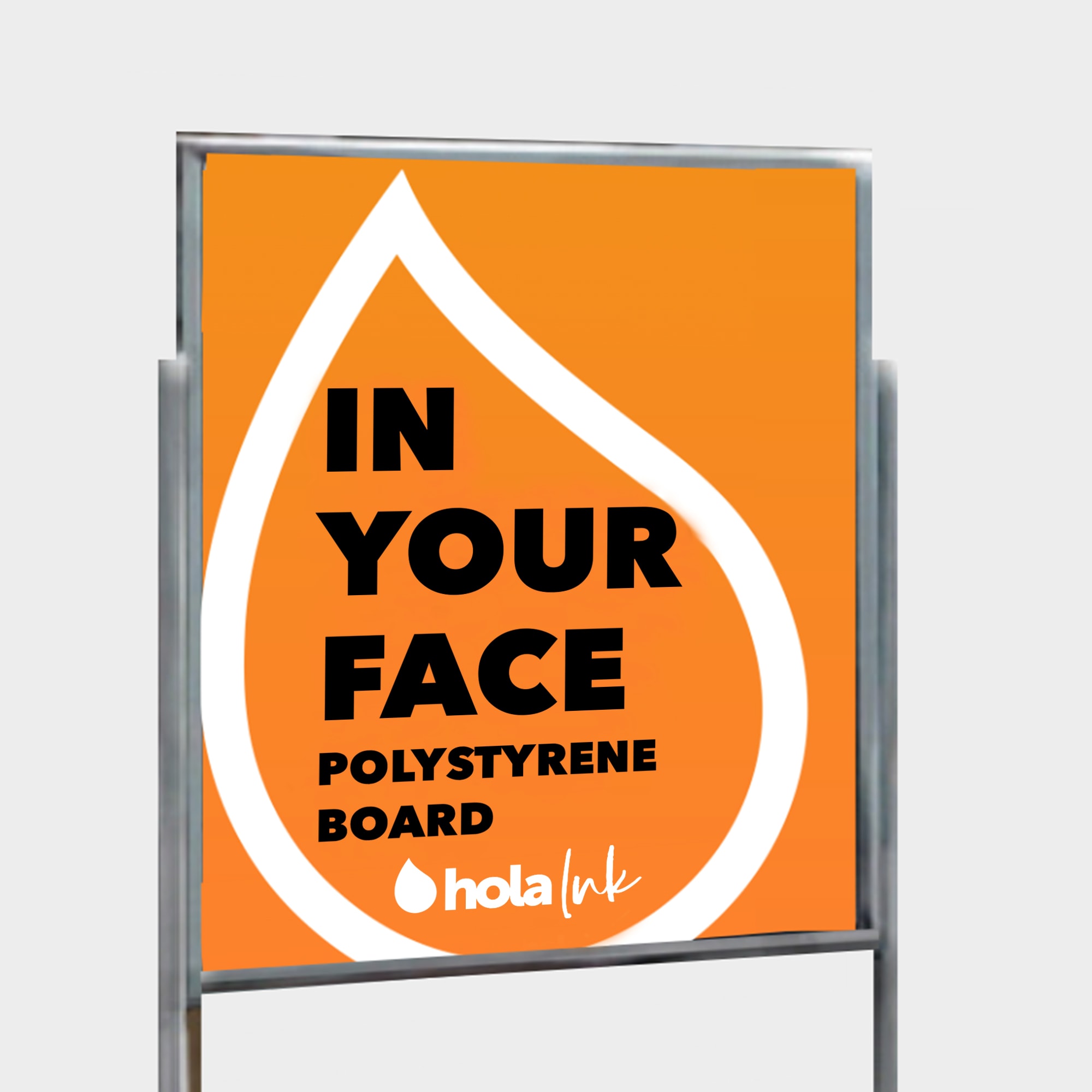 Polystyrene-Rigid Signs & Magnets