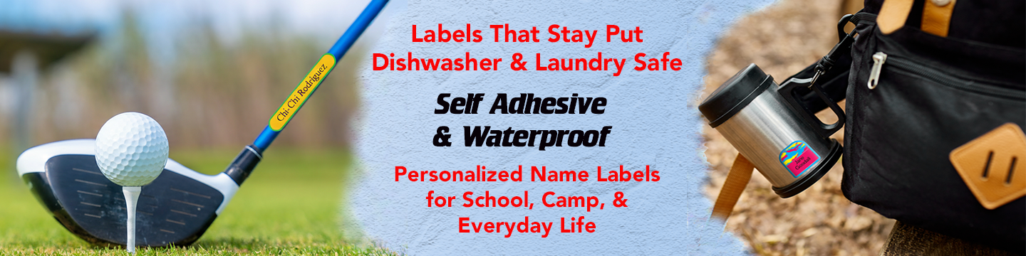 Labels that stay put