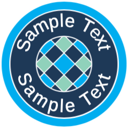 Diamonds - Arched Text