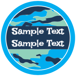 Camo - Horizontal Text