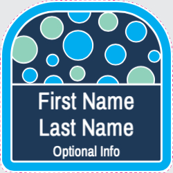 Square Bubbles Template