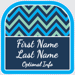 Square Chevron Template