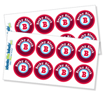 Large Round Labels 2 sheets