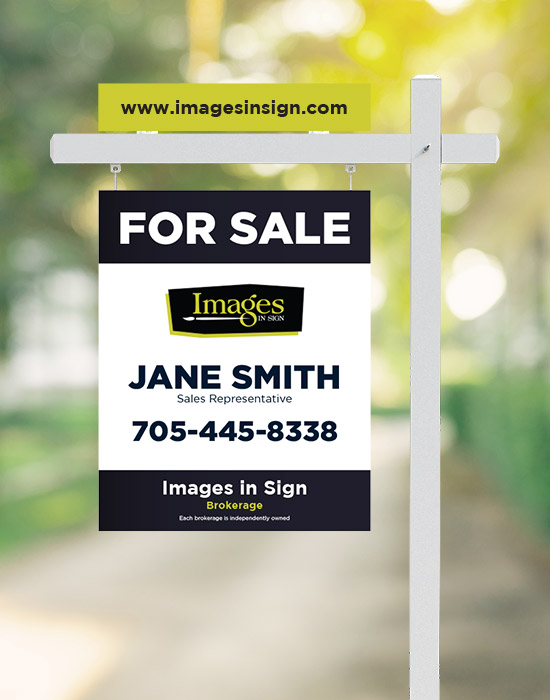 For Sale Sign Post