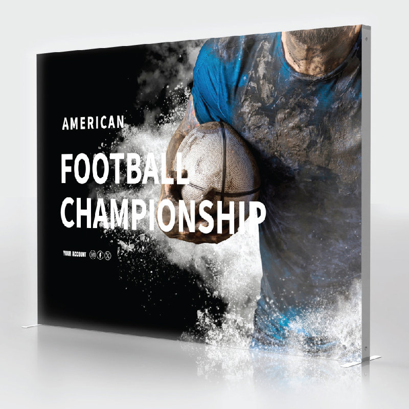 10 Ft SEG背灯布显示器