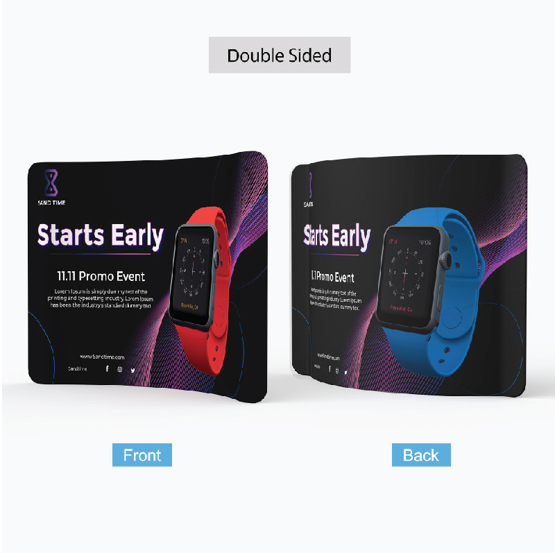 10' 平面形张力展示布架 3