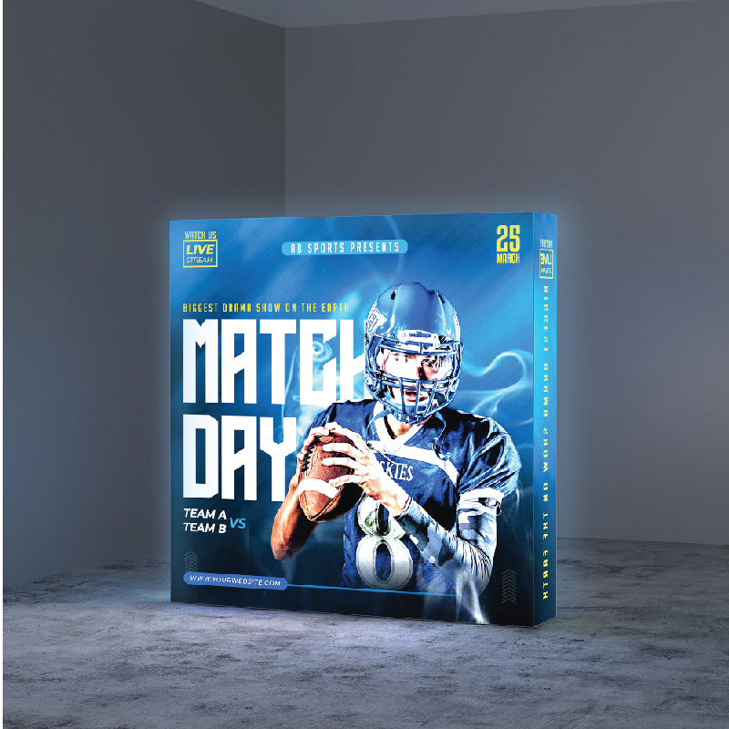 8 Ft SEG Backlit Popup Display 2