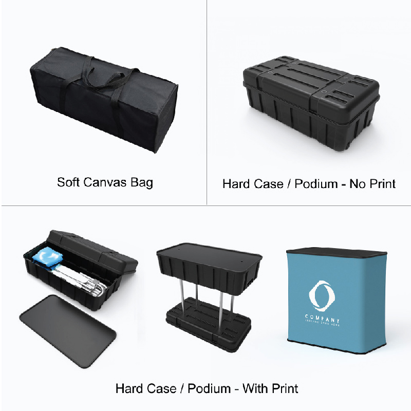 8' 平面形张力展示布架 6