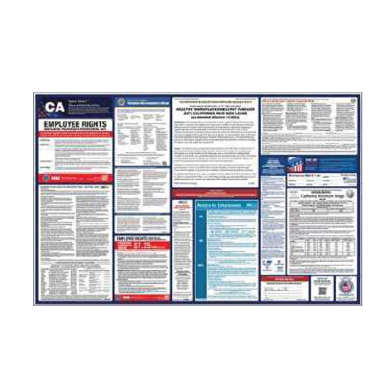 加利福尼亚州劳工法海报 2