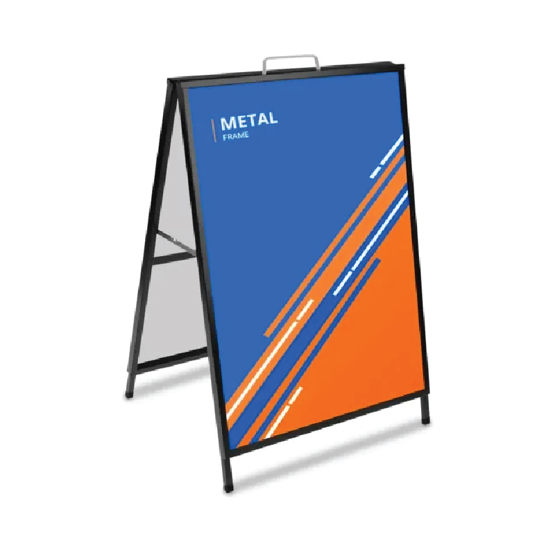 Metal Sidewalk A-Frame 1