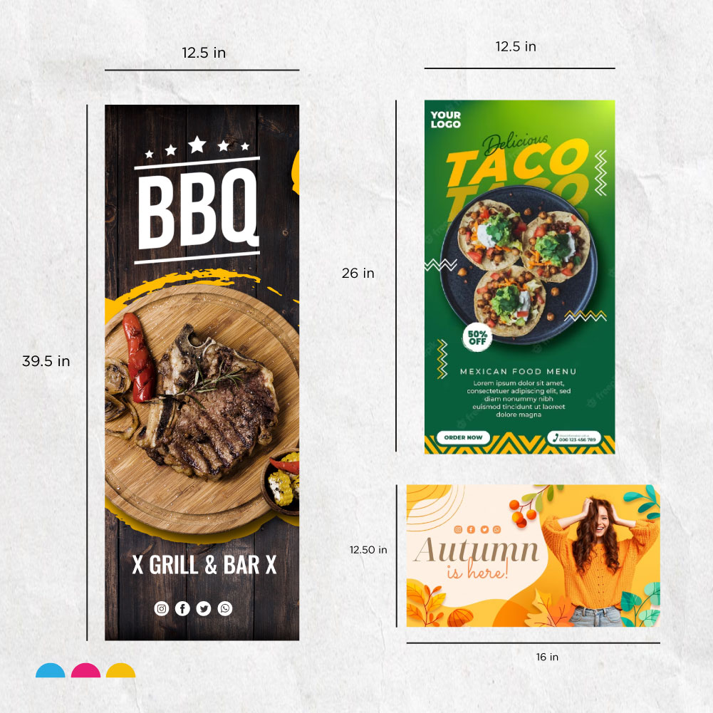 Tabloides / Afiches (Una Cara)