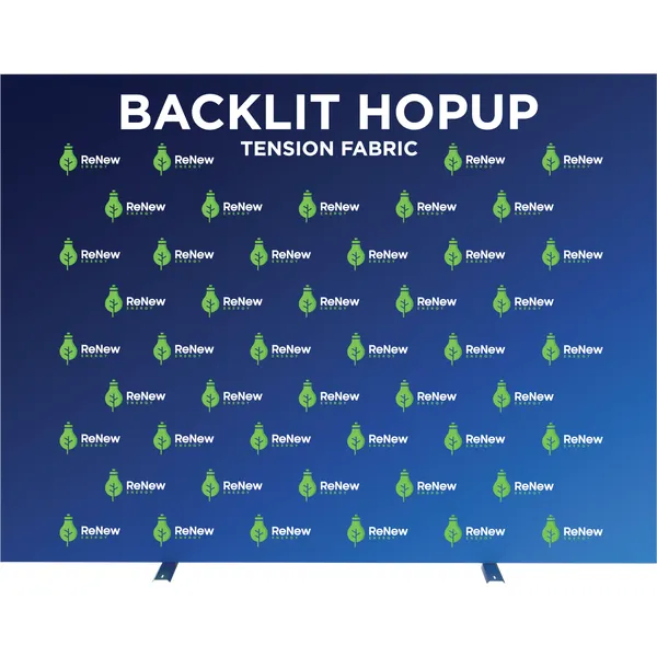 HopUp Kit - 10FT Straight Backlit (4x3)