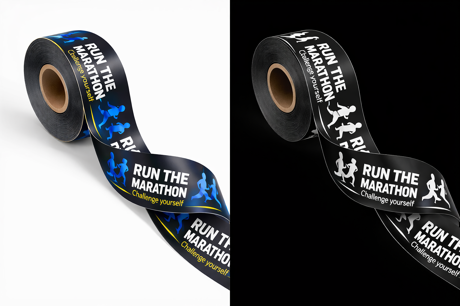 Double-sided Finish Line Tape for your running race finish line