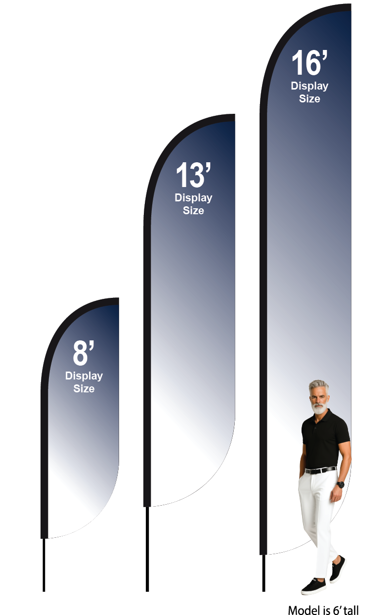 Convex Feather Flags