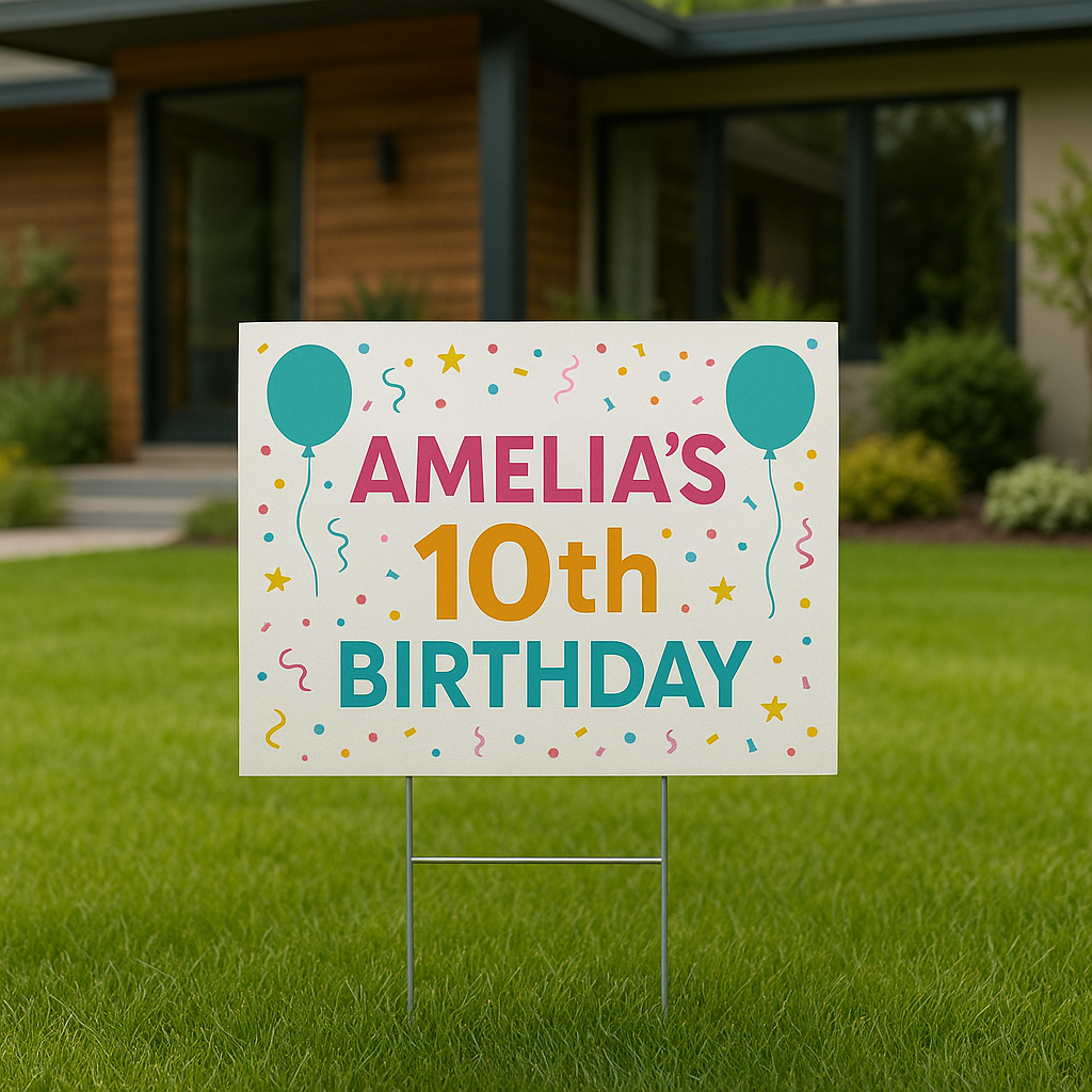 Custom Yard Signs