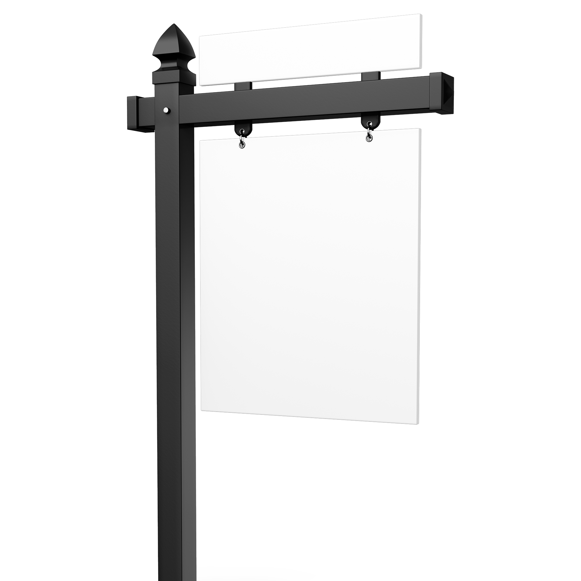 PVC Real Estate Post