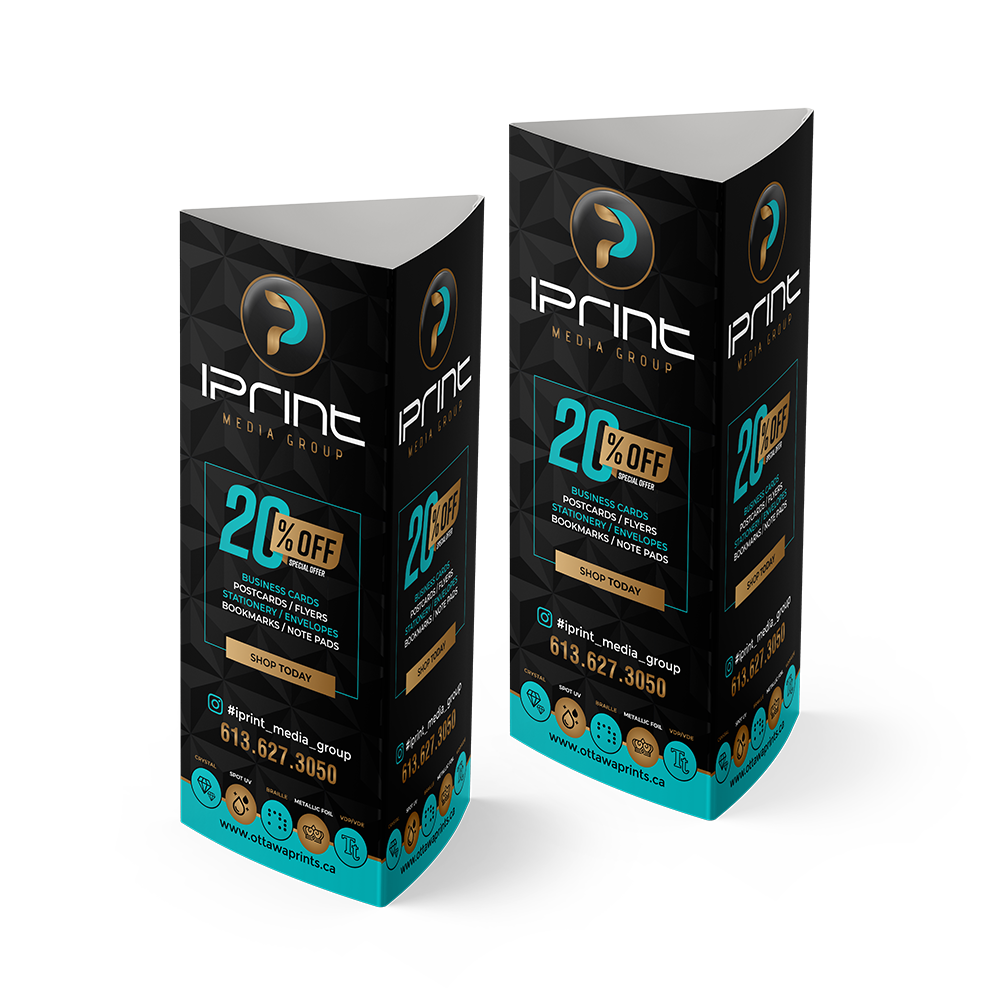 Table Tent Card Three Side