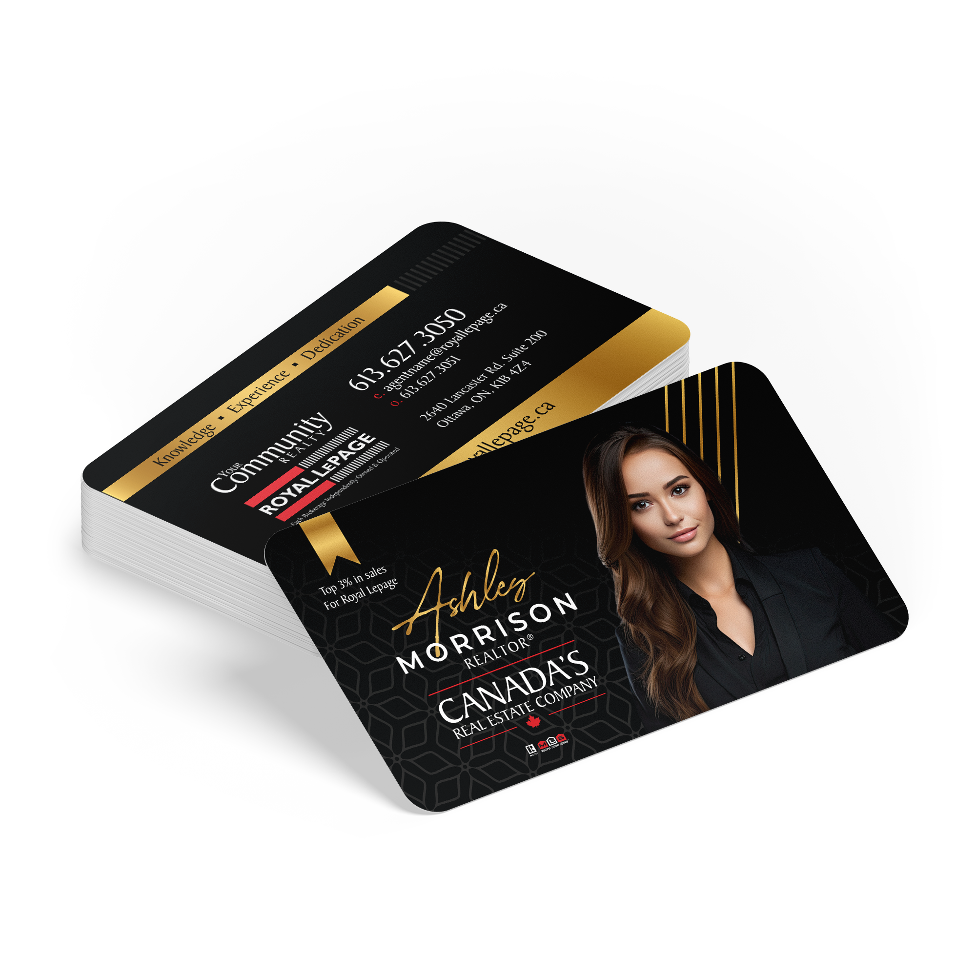 28pt. Soft Touch Business Cards