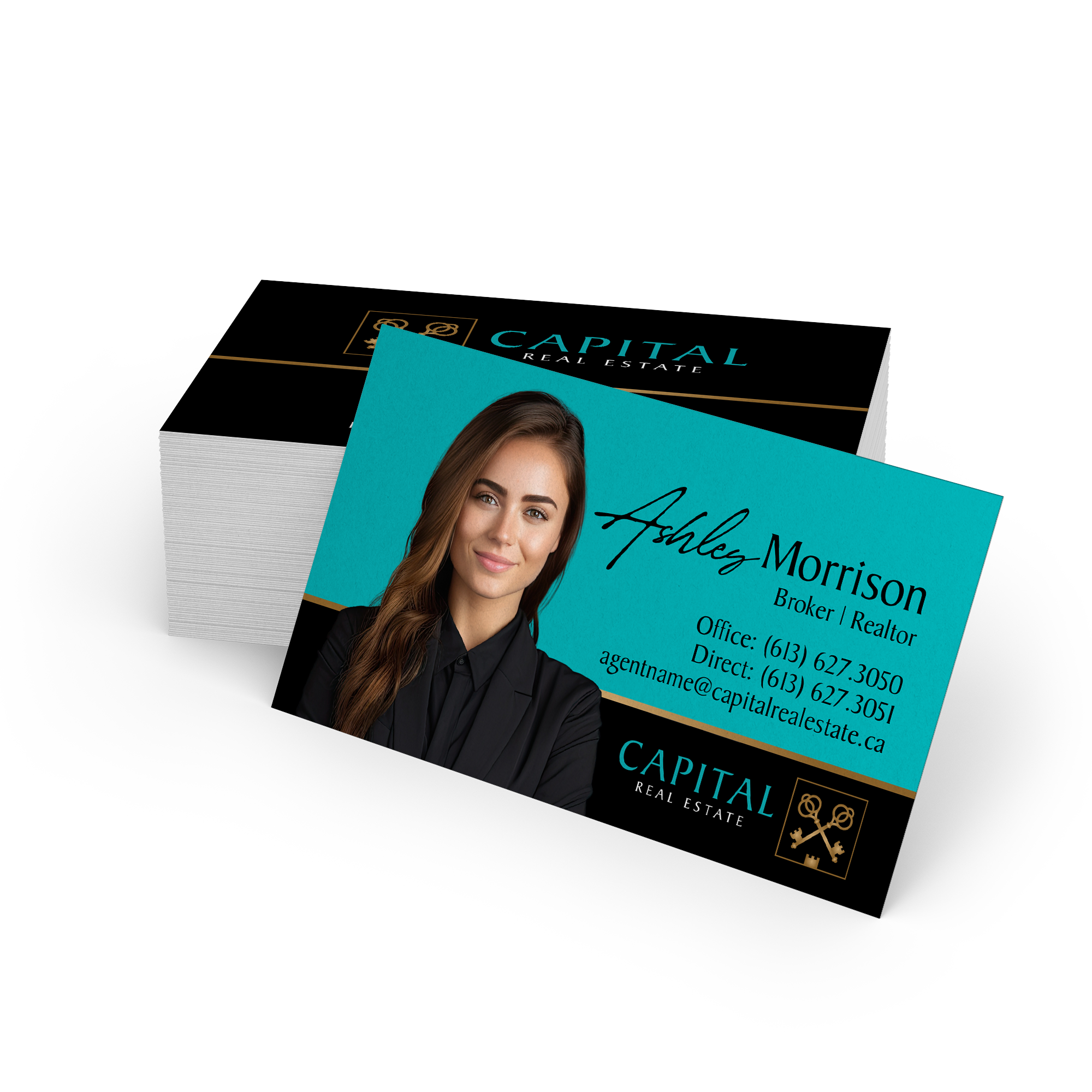 Premium Silk Matte Business Cards 19pt.