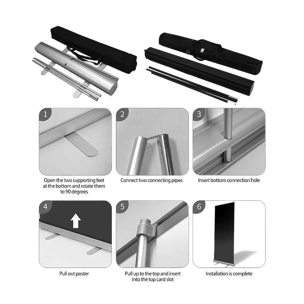Retractable Banner Stand Instruction