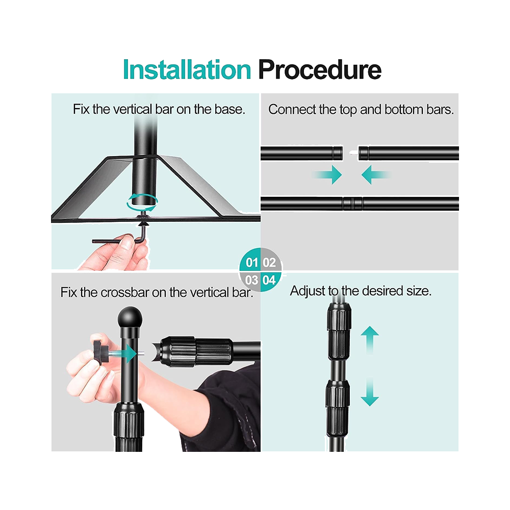 Backdrop Banner Stand - Setup Guidline