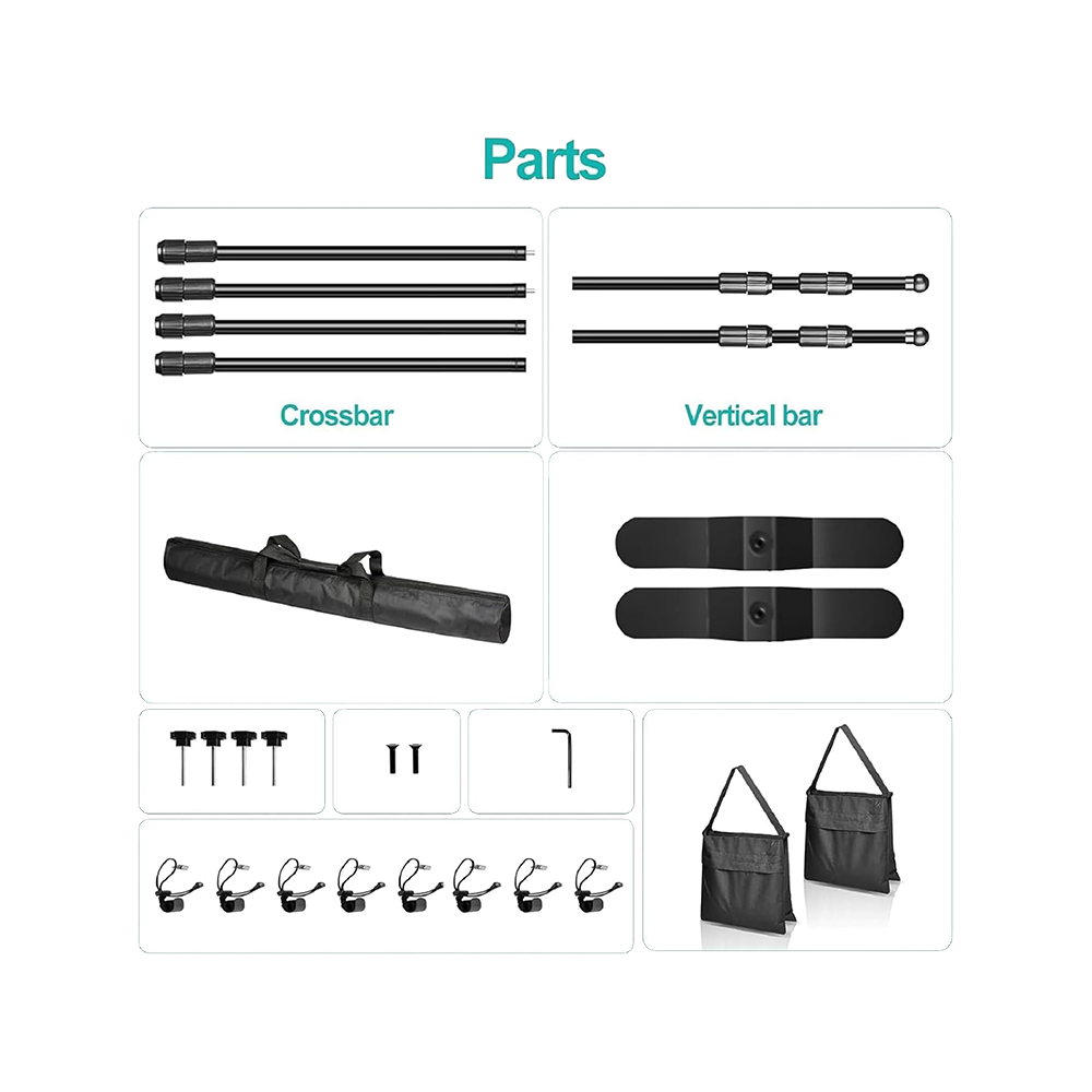 Backdrop Banner Stand - Parts