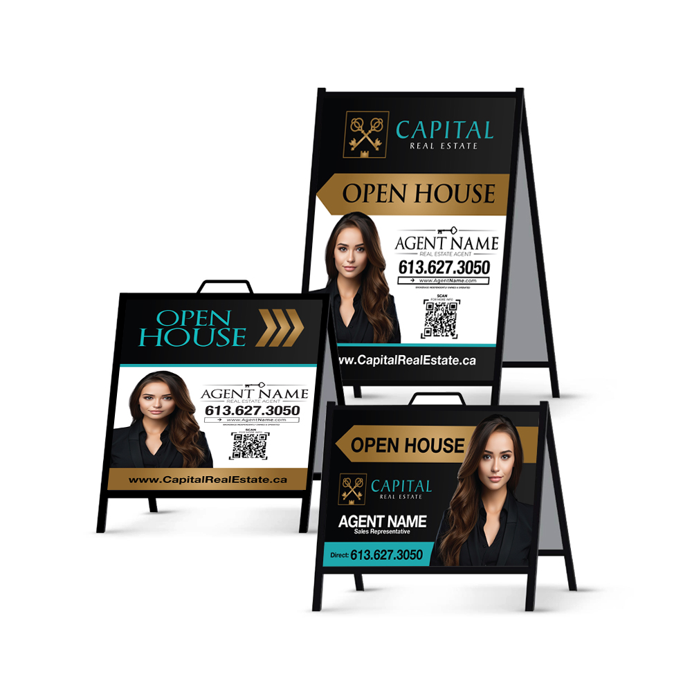 Custom Sandwich Board Sign