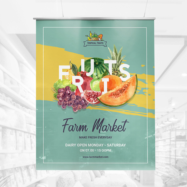 Blockout Vinyl Double Sided Banner