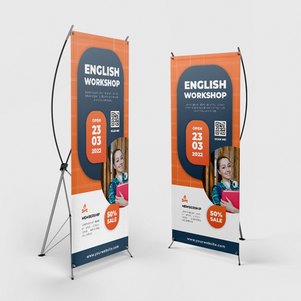 X-Style Collapsible Banner Stands