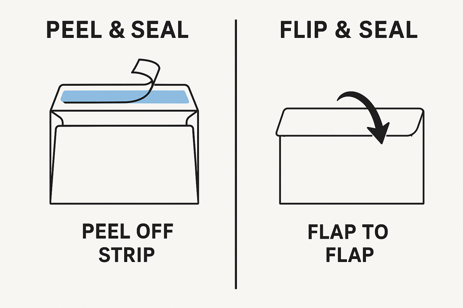 Peel and seal