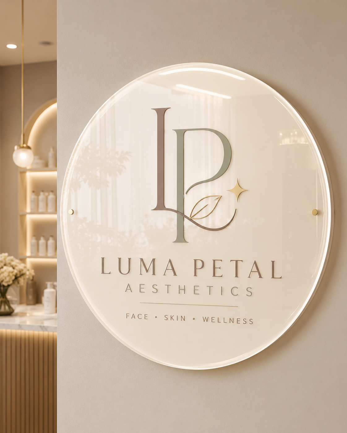 Acrylic Business Logo 3