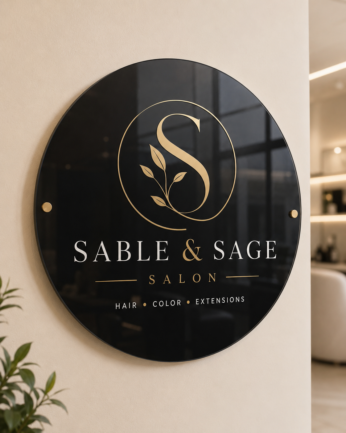 Acrylic Business Logo 1