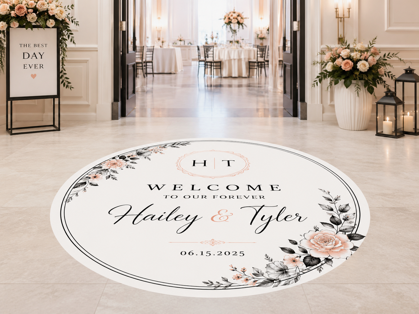 Removable Indoor Floor Decal 3