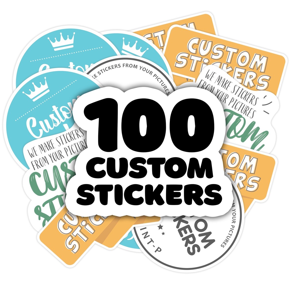 Die-Cut Custom Stickers