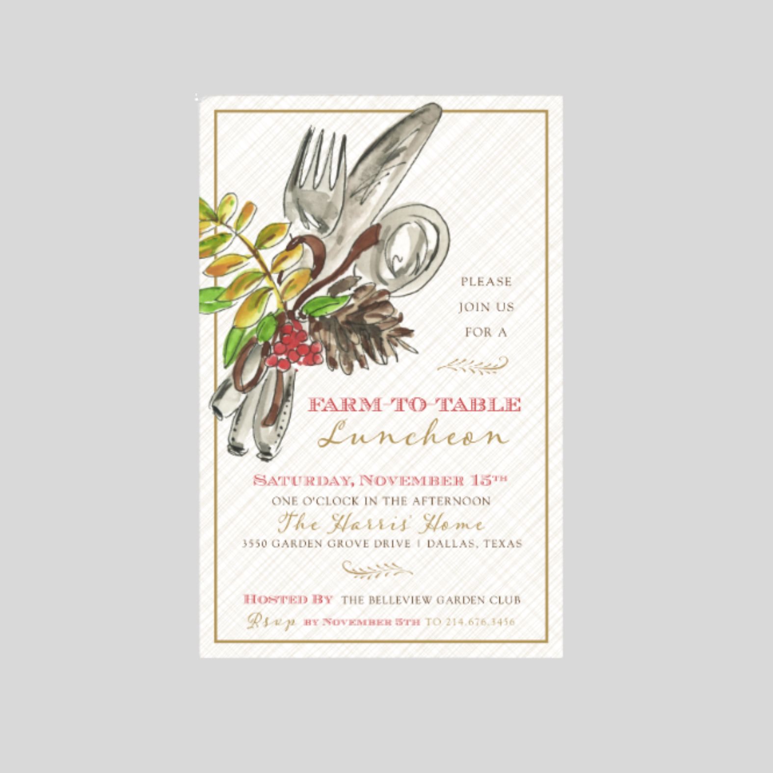 Holiday Invitation