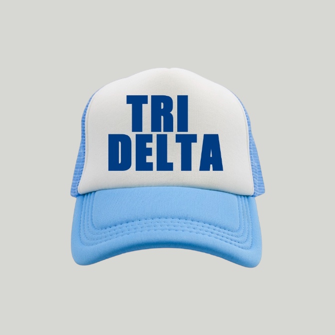 Tri Delta Foam Hat