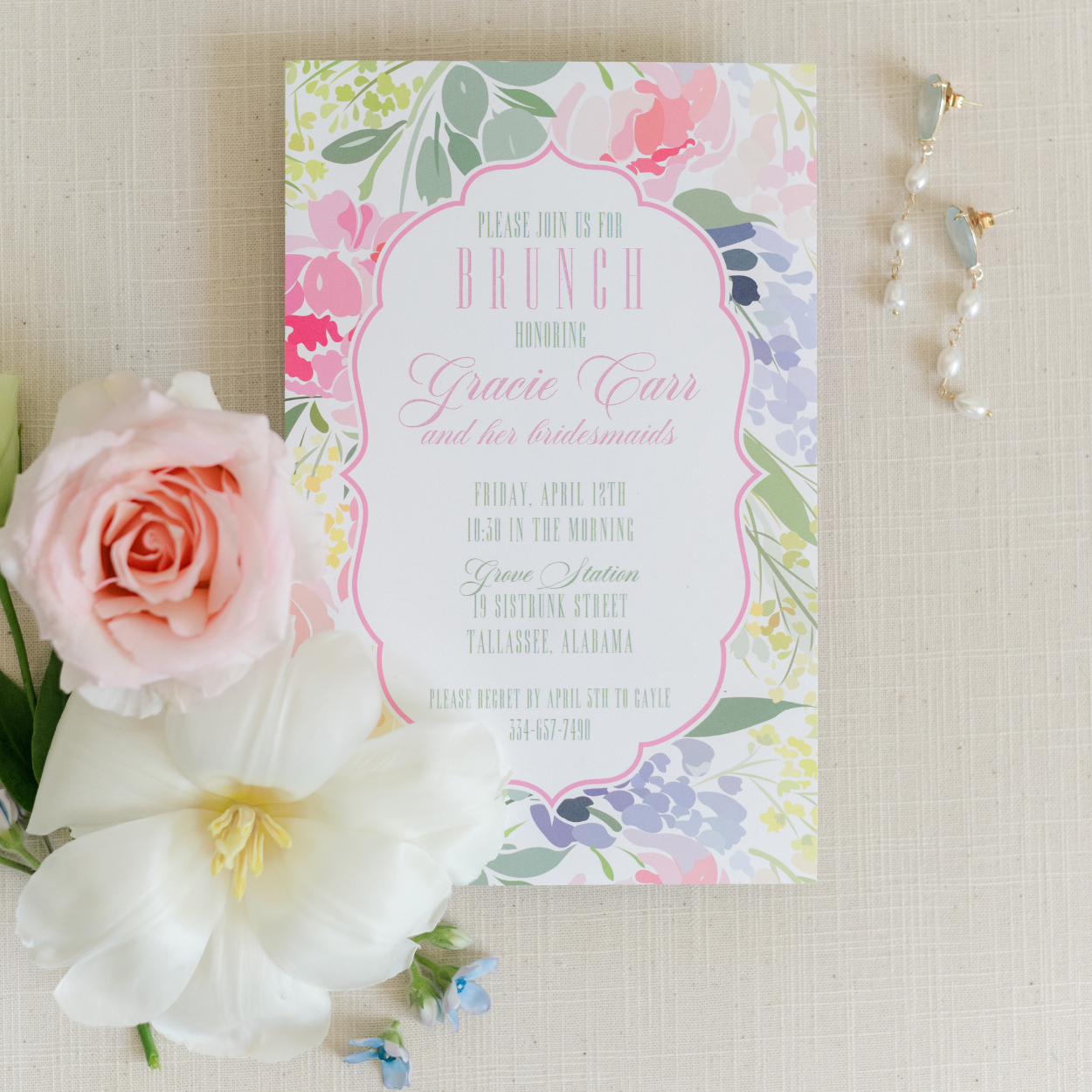 Custom invitations