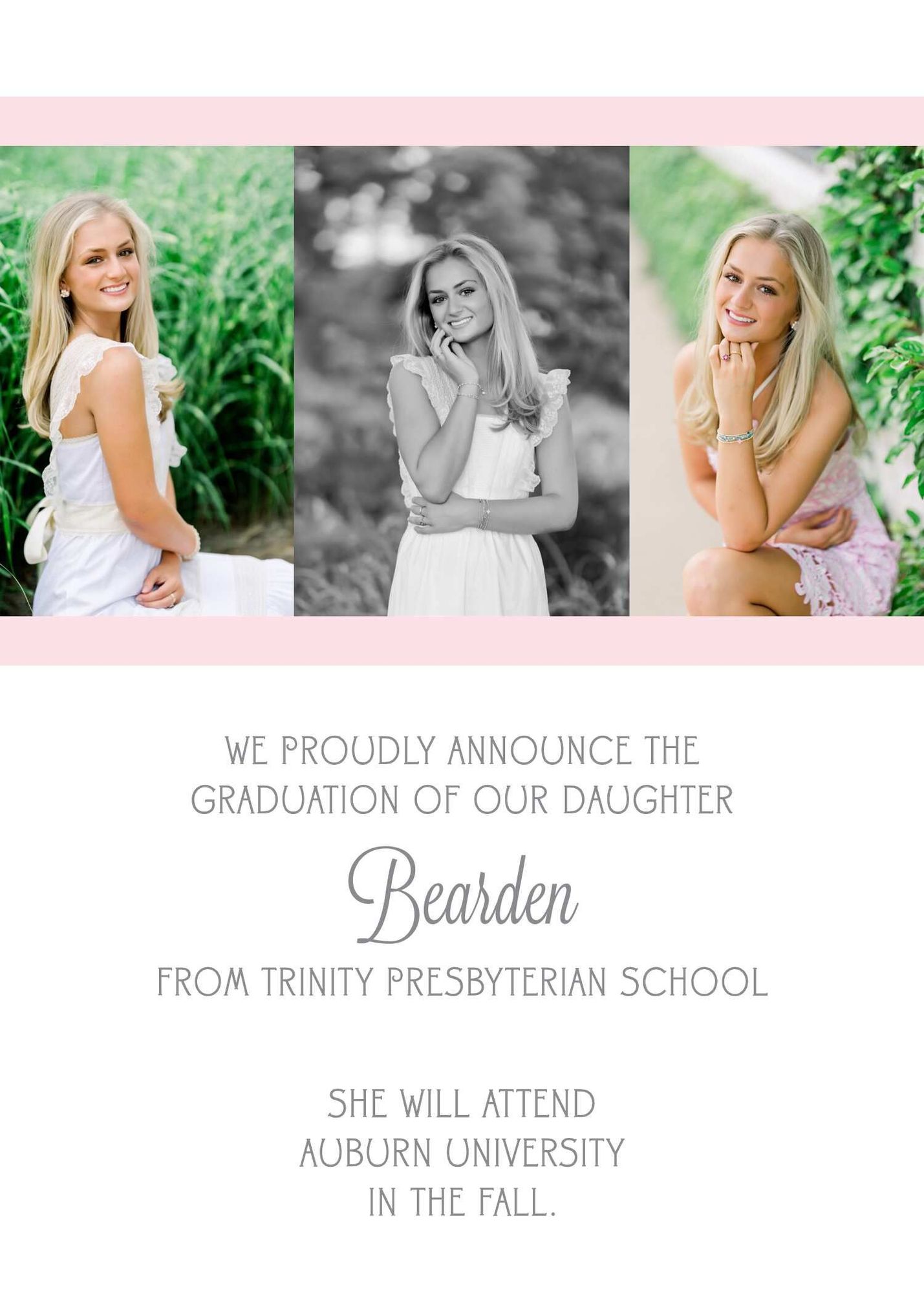 Graduation Announcements 2