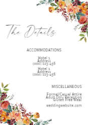 Fall in Love Details Card