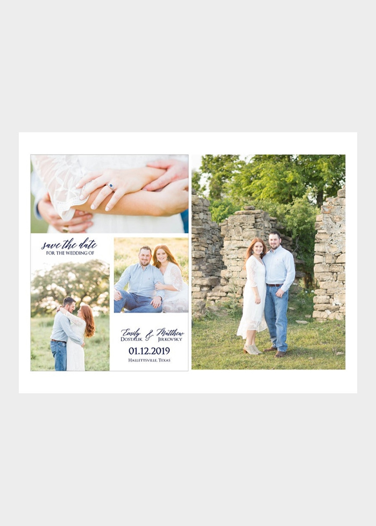 Minimalist Save the Date