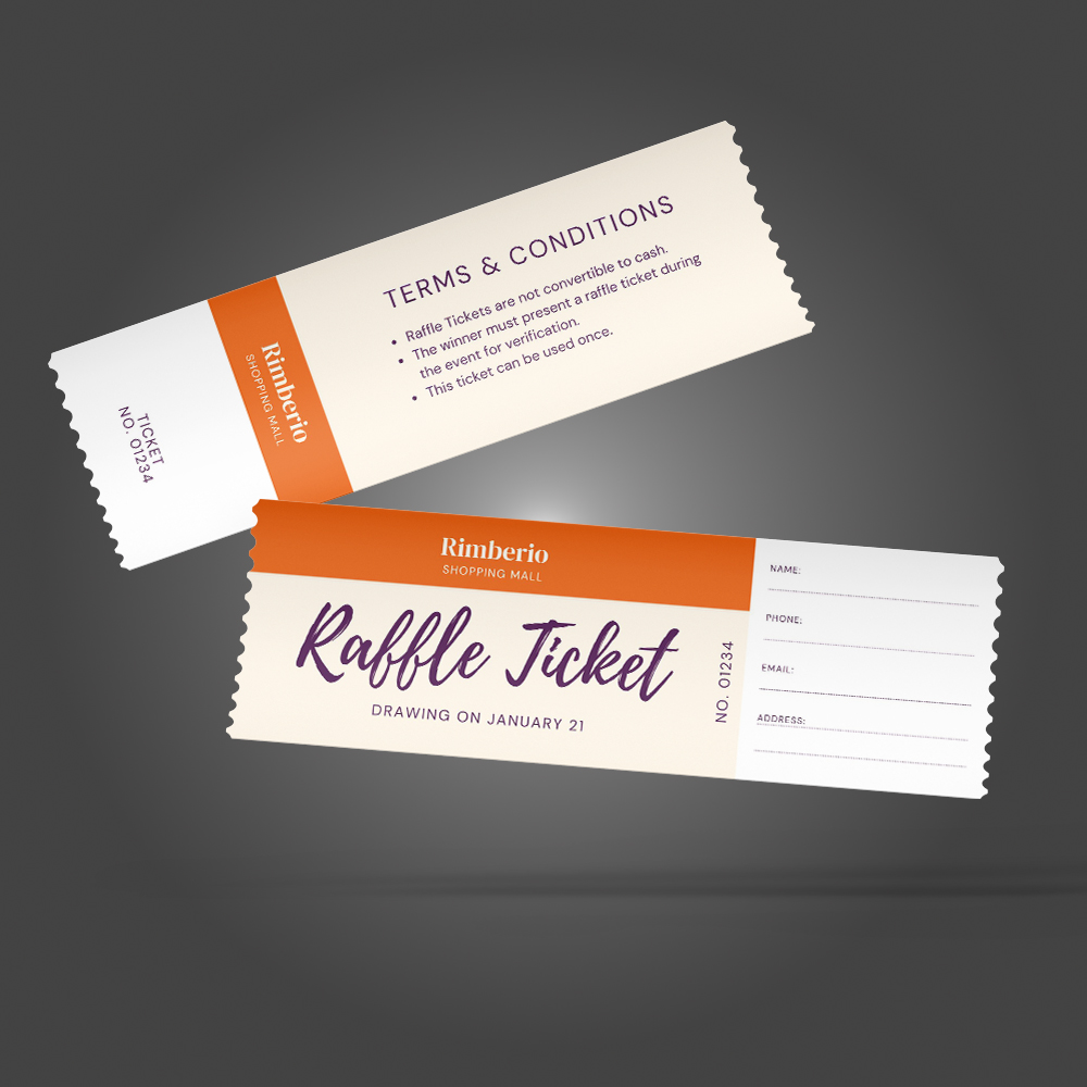 Raffle Tickets <strong>Raffle Tickets</strong>