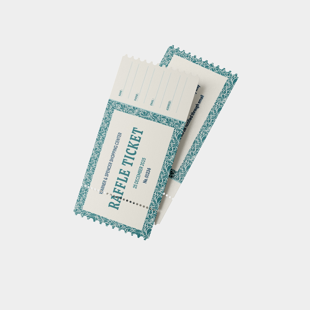 <strong>RAFFLE TICKETS</strong>